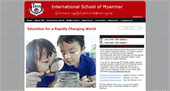 Desktop Screenshot of ismyanmar.com